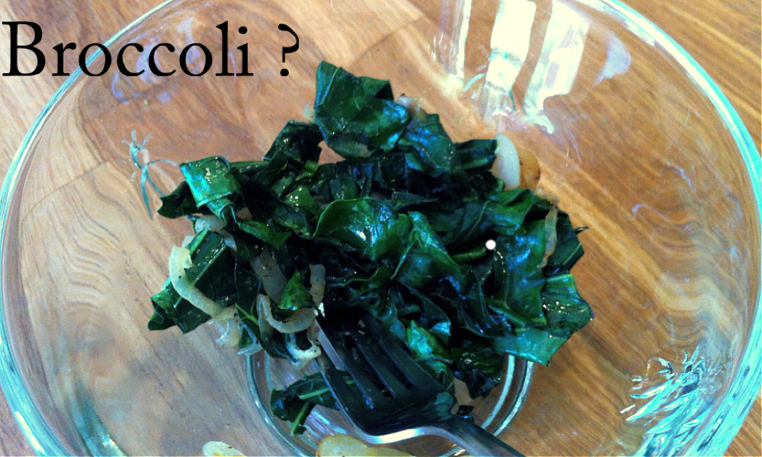broccoli leaves